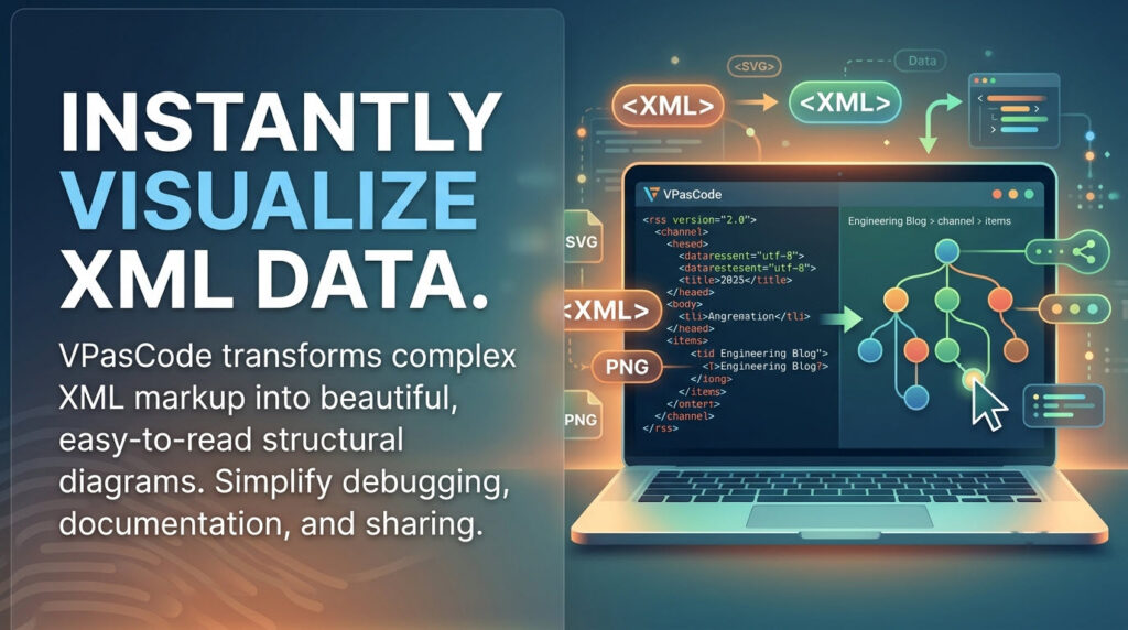 在VPasCode中推出XML可视化：将复杂的数据结构转换为清晰的图表