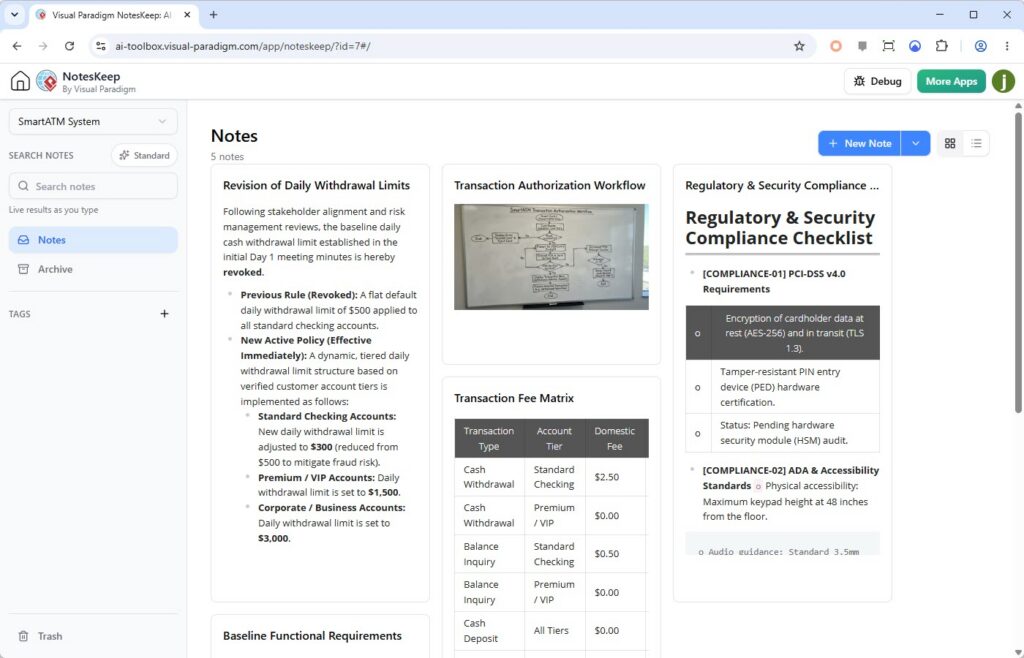 De las Notas a los Insights de IA: Visual Paradigm NotesKeep & IA Conversacional en Acción
