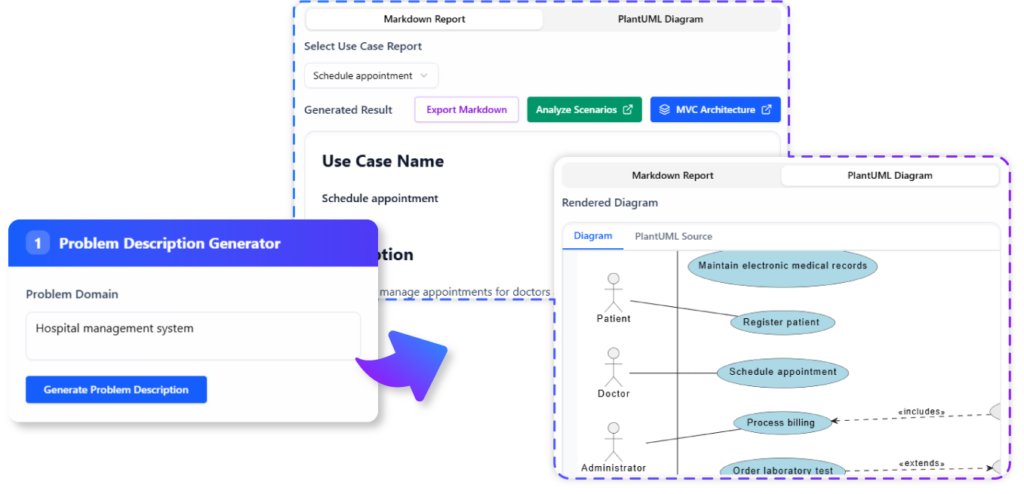 Générez des descriptions et des diagrammes de cas d’utilisation détaillés avec notre outil gratuit d’IA
