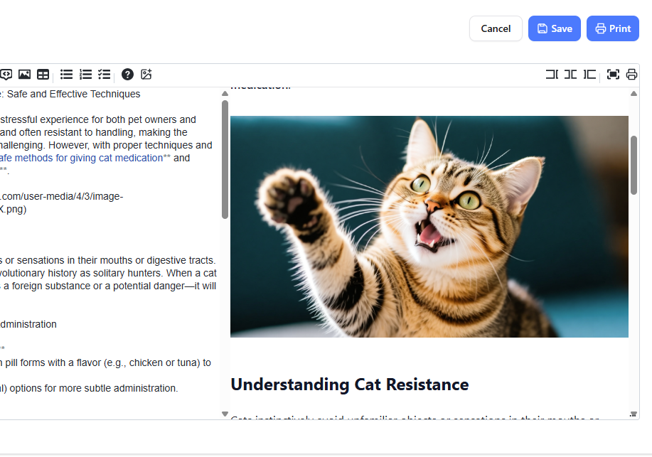 Mise à jour passionnante : la génération d’images par IA est maintenant disponible dans l’éditeur d’articles par IA de Visual Paradigm