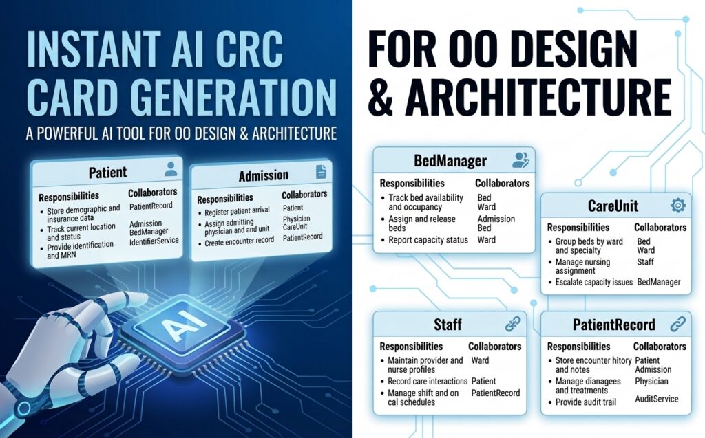 Générateur de diagrammes de cartes CRC par IA : Mise à jour du produit Visual Paradigm