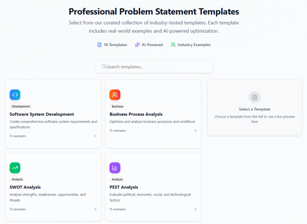 Craft Perfect Problem Descriptions with Our Free AI Generator and Review Tool
