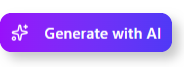 Use the AI feature in Scenario Analysis Tool