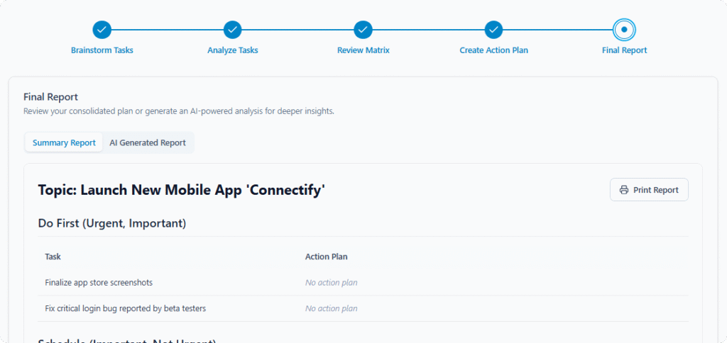 Meet the Ultimate AI Eisenhower Matrix Tool: Prioritize Your Tasks with AI
