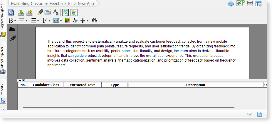 Evaluating Customer Feedback for a New App