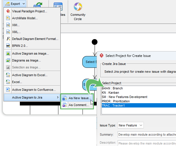 Connect Your Diagrams Directly to Jira