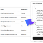 Instantly Create and Manage Data with Our AI JSON CRUD Table Maker Instantly Create and Manage Data with Our AI JSON CRUD Table Maker