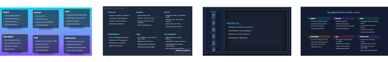 Different styles are provided in the tool.