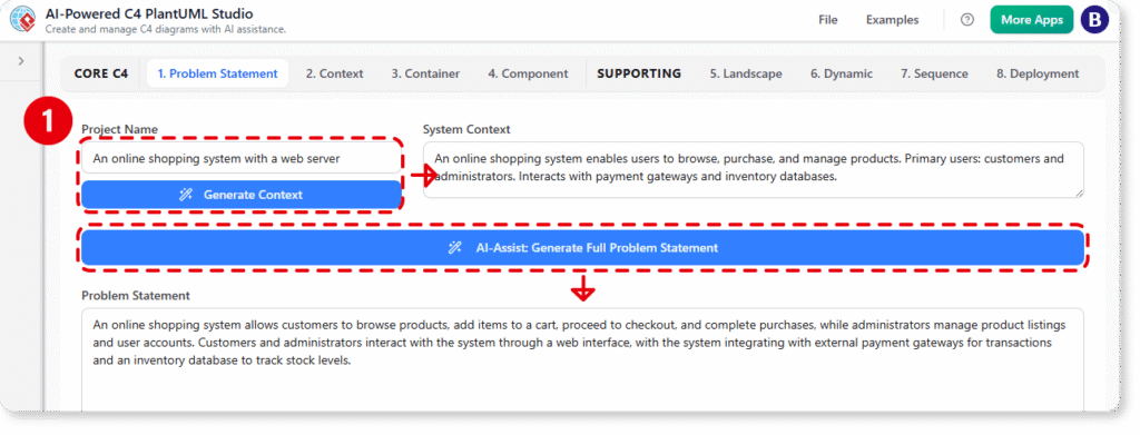 describe and generate the problem statement