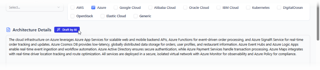 New: AI Cloud Architecture Studio: AI AWS & Azure Diagram Generator ...