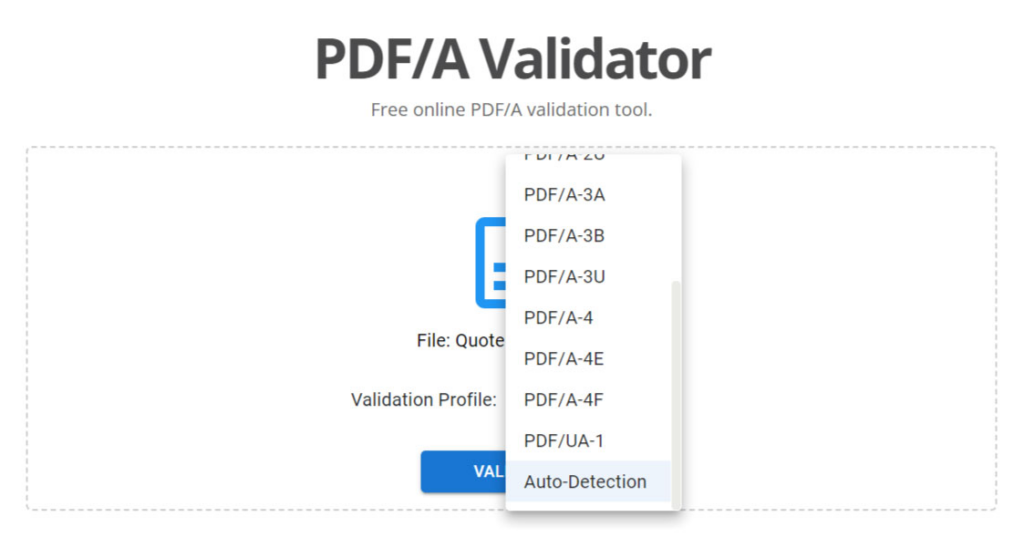 Select Tool In Pdf Check your PDF by PDF/A Validator Tool - Visual Paradigm Product Updates