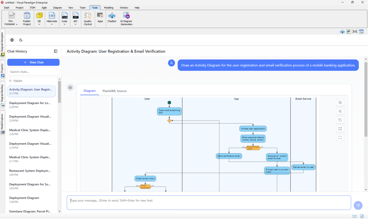New: Import AI-Generated Activity Diagrams to Visual Paradigm Desktop ...