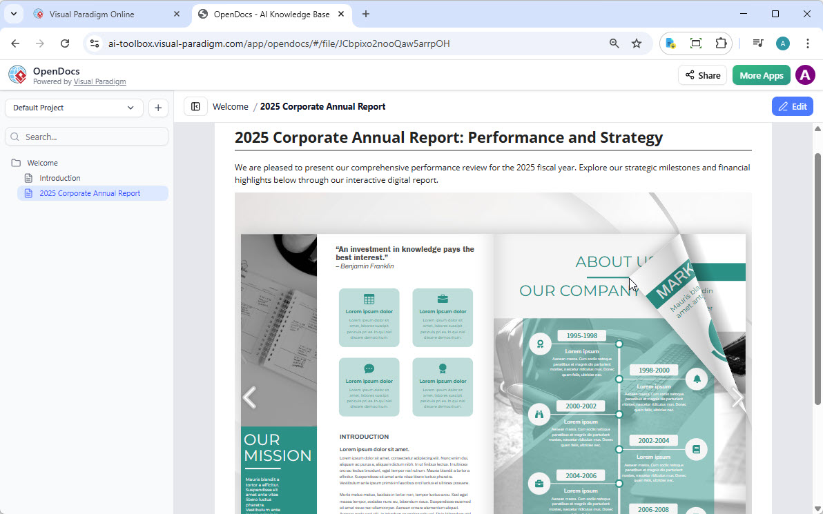 Transform Static Docs into Interactive Experiences: Share Flipbooks Directly to OpenDocs