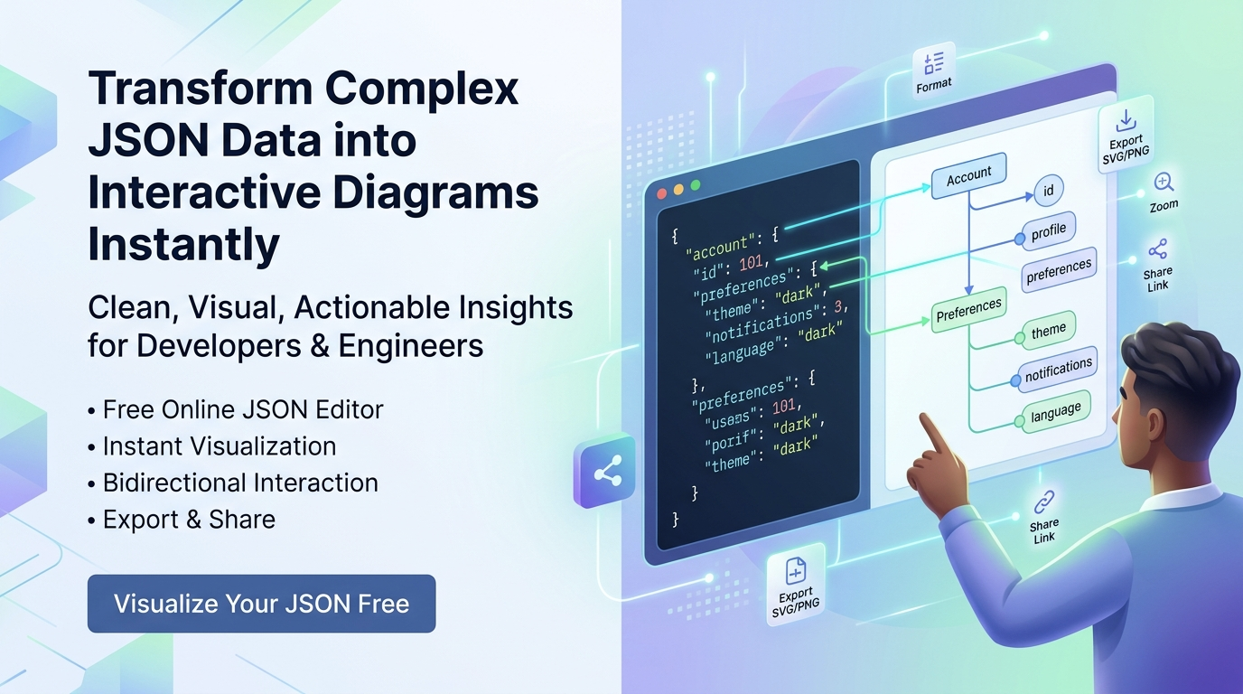 Introducing JSON Visualization in VPasCode: Turn Complex JSON Data into Interactive Diagrams Instantly