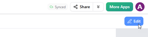 To edit a OpenDocs page