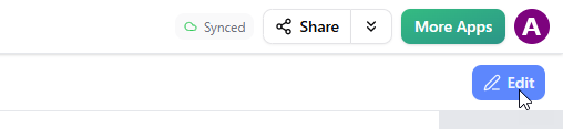 To edit an OpenDocs page